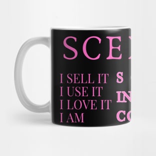 i sell it, i use it, i love it, i am scentsy independent consultant, Scentsy Independent Mug